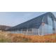 Rainfall 150mm/H Tunnel Greenhouse With Mechanical Ventilation Optional Cooling System