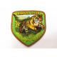 Tiger Logo Vintage Embroidered Patches Fashionable Handmade Eco Friendly