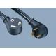 UL CUL NEMA TT-30P Heavy Duty 30A 125V RV Electrical Plug Adapter Male to Femal Extension American UL Power Cord