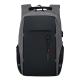 Black 17 Inch Business Laptop Backpack  Waterproof Computer Bag With USB