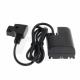 D-tap Ptap to LP-E6 Dummy Battery Adapter Cable for Canon EOS 5D 7D Mark II 6D
