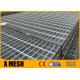 Bs729 Standard Machinery Plant Galvanized Steel Grating Cross Bar 5mm