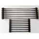 150Mpa PP Black Uniaxial Geogrid High Intensity With Grille Mesh