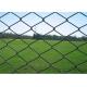 Green 6 Height 4 Foot Farm protect Pvc Coated Chain Link Fence