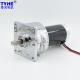 IE3 full steel big power 60mm size 25w 12v 24v brushed dc small gear motor for vehicle sunroof