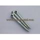 Flat head wood screws, zinc plated carbon steel screws DIN 7997 DIN7997