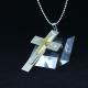 Fashion Top Trendy Stainless Steel Cross Necklace Pendant LPC444