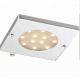2.4w Super Slim LED Closet Light Square Metal Surface Mount Cabinet Light 12V DC