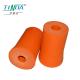High Durability High Temp Hot Pressed Silicone Rubber Roller Customizable