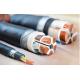 Type N2XRH Low Smoke Zero Halogen (LSZH) Armored Power Cable XLPE Insulated With Steel Wire Armor