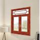 9mm Tempered Glass Aluminum Casement Window Thermal Insulation