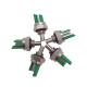 Green Screw-In Threaded Water Heater NTC Temperature Sensors Thermistor 10K 3435 For Wall-Mounted Gas Boilers