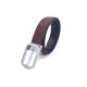 Fashionable Mens Leather Dress Belt With Prong Buckle 1.25” Wide Waist Strap