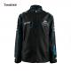 1. Custom Team Name Jackets Design for Men's Polyester Spandex Softshell Sports Club