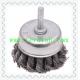 Twist Knotted Rod & Bowl Wire Wheel Brushes TRT09