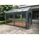 Small Size Sun Sunlight Room Aluminum Alloy Frame For Garden