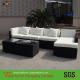 Easy washable Hotel Rattan Sofa Set With Strong Alum Frame
