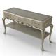 Italy Three Color Available Fancy Antique Golden Console Table FH-126