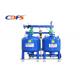 Carbon Steel Automatic Sand Filter Blue Color Customized Voltage With Thick Layer