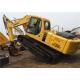 Used Komatsu Crawler Hydraulic Excavator PC220 22180kg Operate Weight With CE