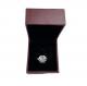 Embossed Paper Jewelry Gift Boxes With Velvet Insert Custom Logo