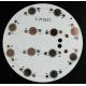 ROHS Material Aluminum Base PCB Board LED SMT Immersion Gold Design Fabrication