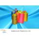 Plastic Cone Dyed 100% Polyester Sewing Thread For Suits Garments
