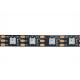 Programmable Black PCB LED Strip Self Adhesive 60LEDS 120° View Angle CE / RoHS