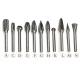 Solid Carbide Burr Tungsten Carbide Rotary Burrs Wear Resistant