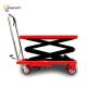 350kg Electric Scissor Lift Trolley with Push Button Control Type