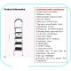 EN131 Anti Slip 1mm Steel Step Ladder