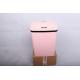 Pink Intelligent Trash Can 12L Rectangle Water Proof Design Long Term Usage