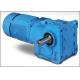 Steel single reduction helical gearbox Unit Solid Hollow Shaft Input