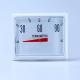 Plastic Water Heater Thermometer White Temperature Gauge On Water Heater