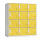 Yellow Heavy Duty Locking Storage Cabinet For Office Or Home