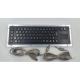 Ip65 Stainless Steel Black Metal Keyboard With Touchpad Self Service Kiosk Input Device