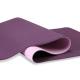 Sport Field Anti Fatigue Tpe Eco Yoga Mat , Earth Friendly Yoga Mat Red Top Pink Bottom