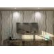 Removable Contemporary Wall Coverings , Modern Nonwoven Striped Wallpaper for