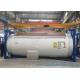 20 Foot Round LPG Tank Trailer , Anti - Corrosion Propane LPG Semi Trailer