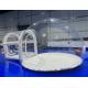 1mm PVC Transparent  Inflatable Bubble Camping Tent Digital printing