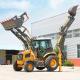 2500kg Rated Loading Heavy Duty Backhoe Loader Machine For Construction