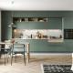 China Manufacturer Plywood Board Kitchen Cabinets Modern Designs Melamine Flat Pack Modular MDF Kitchen Cabinet