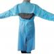Water Resistant CPE Isolation Apron Printing Available Poly Coated Optional Color