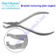 Lingual bracket removing pliers of dental pliers from dental company