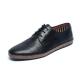 Spring Comfortable Navy Mens Lace Up Casual Shoes