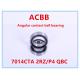 7014CTA 2RZ/P4 QBC Angular Contact Ball Bearing