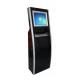 Touch Screen Self Ordering Kiosk With Printer Led Digital Restaurant Menu Displayer