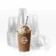 Coffee Plastic Cup Lids Reusable For Individual Wrapping