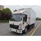 160hp Truck With Refrigeration Howo 18 Cubic Van Weichai Engine 4*2 Drive Mode