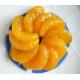 Yellow Canned Mandarin Oranges Slice Shape In Light / Heavy Syrup